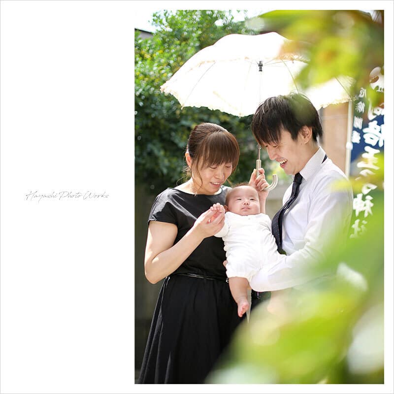 阿倍王子神社お宮参り出張撮影