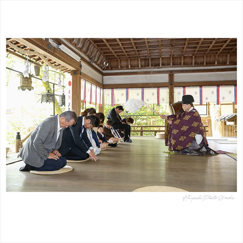 廣瀬大社お宮参り出張撮影