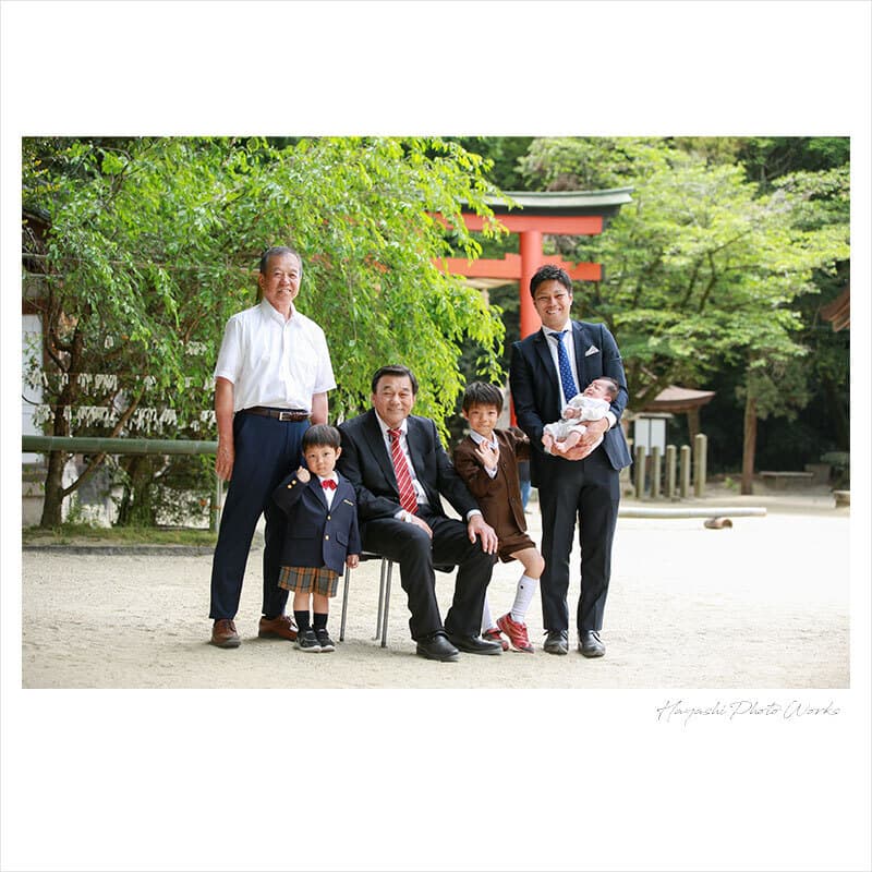 廣瀬大社お宮参り出張撮影