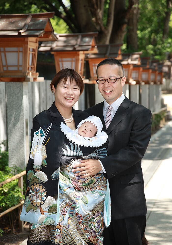 石切神社お宮参り出張撮影