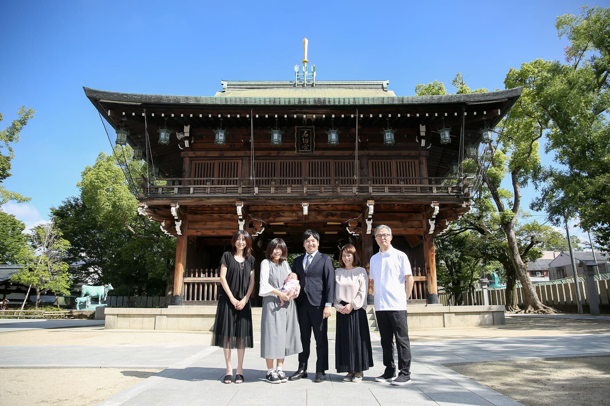 石切神社お宮参り出張撮影