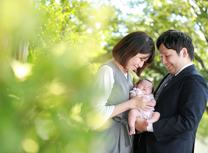 石切神社お宮参り出張撮影