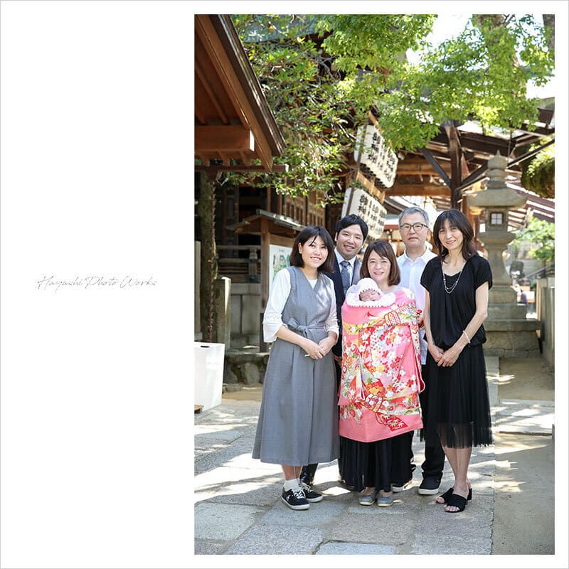 石切神社お宮参り出張撮影