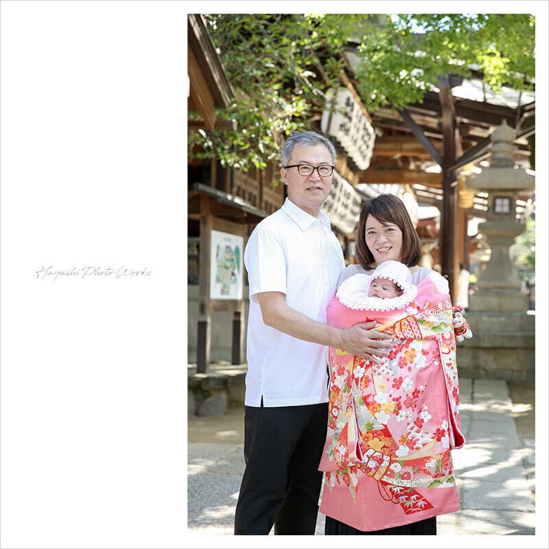石切神社お宮参り出張撮影