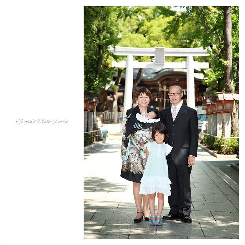 石切神社お宮参り出張撮影