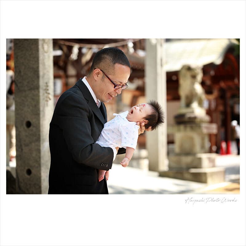 石切神社お宮参り出張撮影
