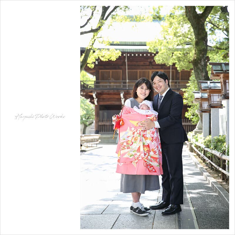 石切神社お宮参り出張撮影