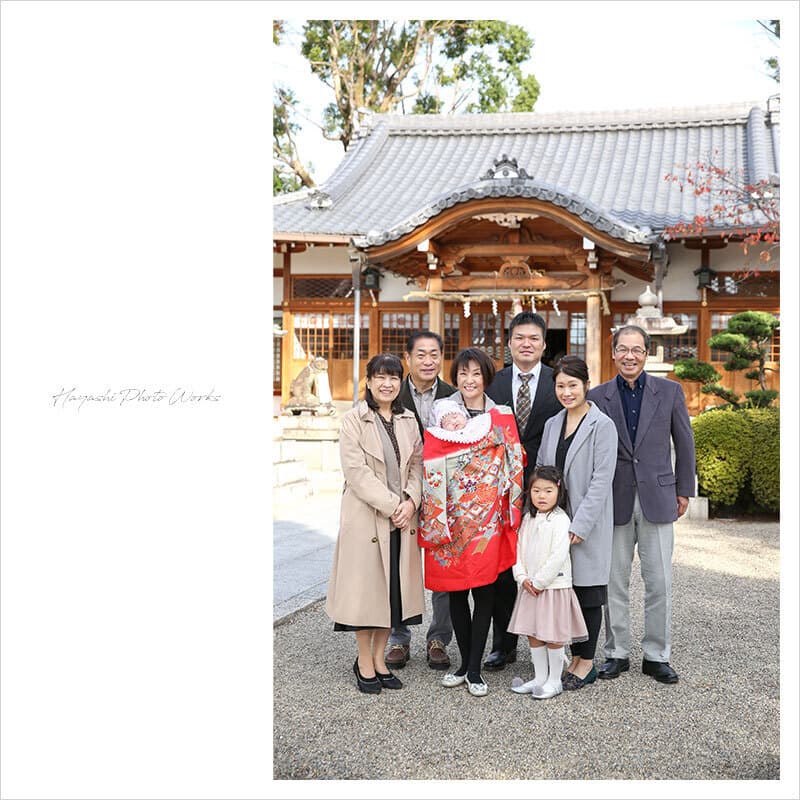 野見神社お宮参り出張撮影