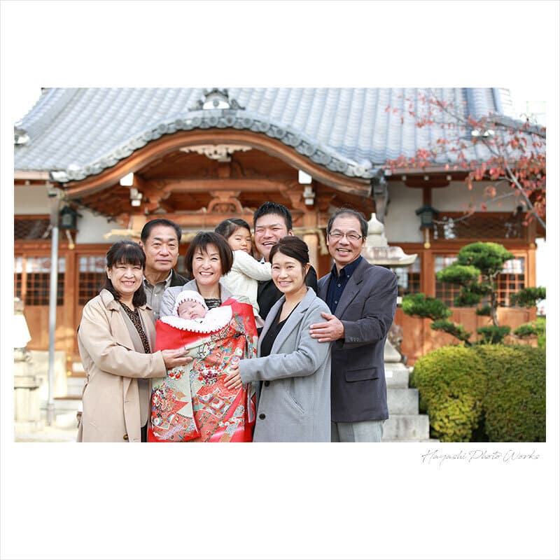 野見神社お宮参り出張撮影