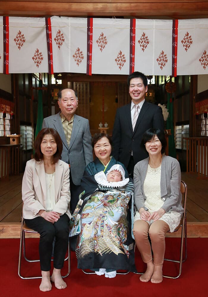 意賀美神社お宮参り出張撮影