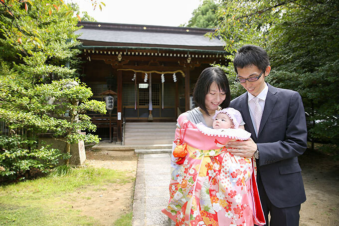 意賀美神社お宮参り出張撮影