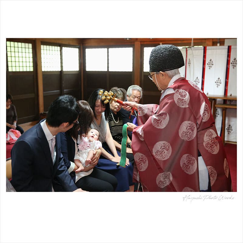 意賀美神社お宮参り出張撮影