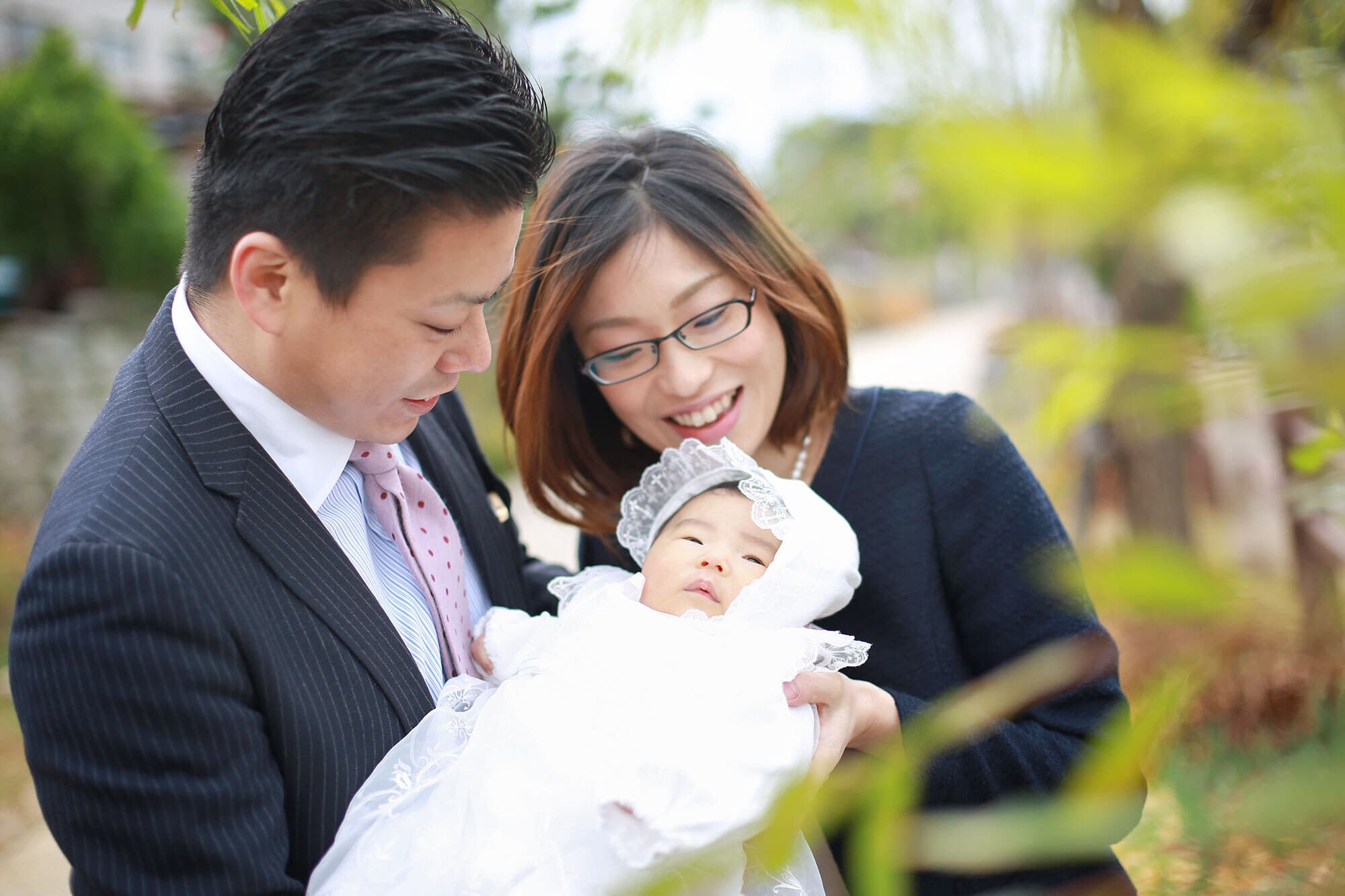 岸城神社お宮参り出張撮影