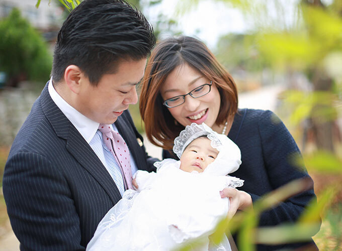 岸城神社お宮参り出張撮影