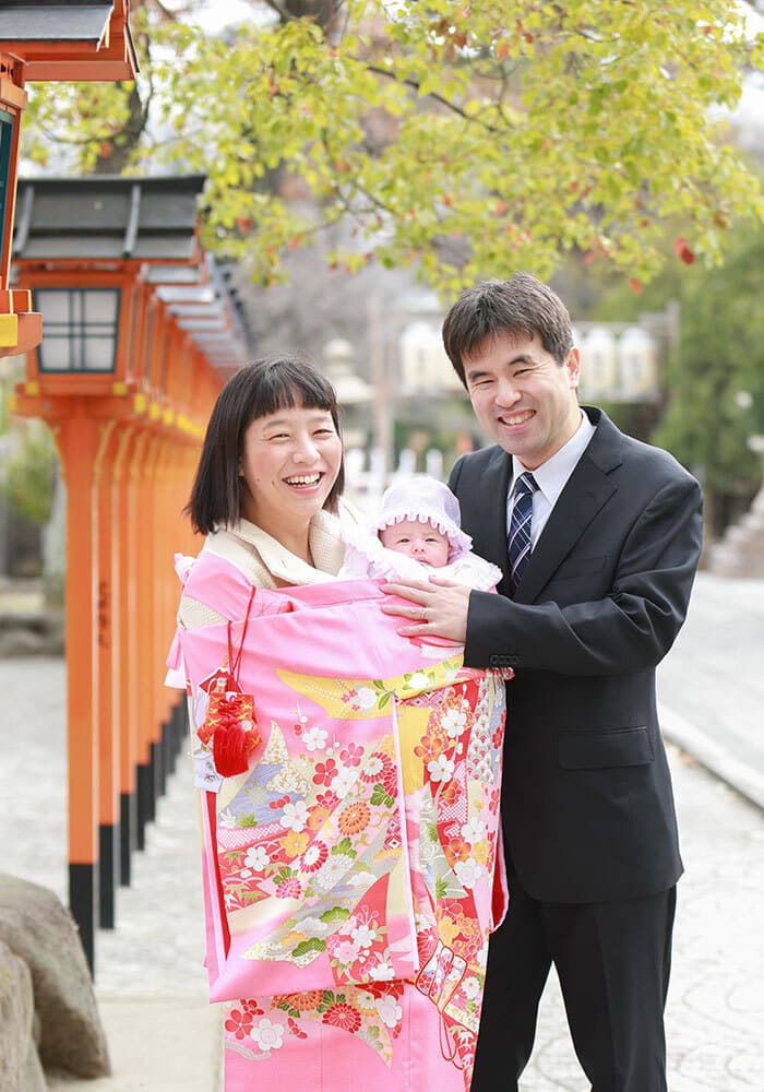片山神社お宮参り出張撮影