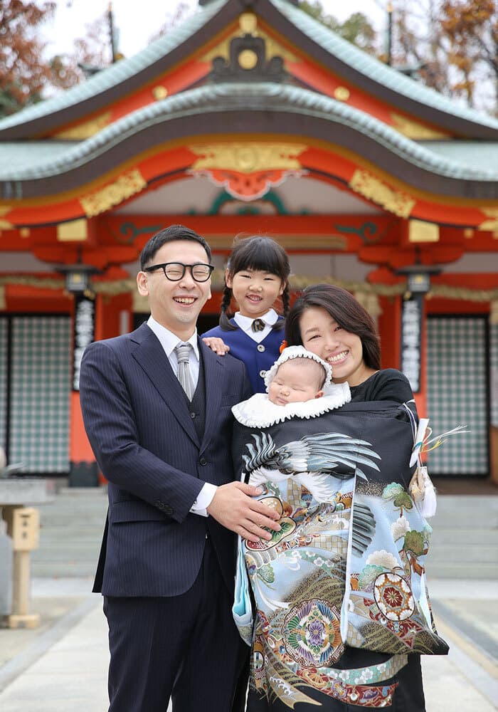 片山神社お宮参り出張撮影