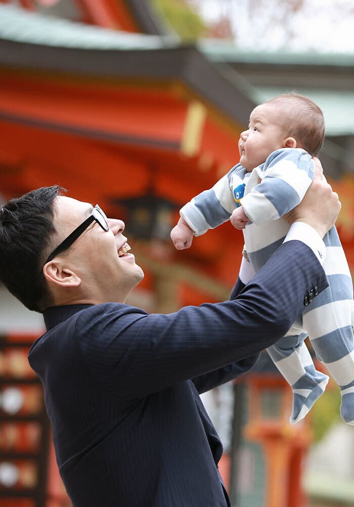 片山神社お宮参り出張撮影