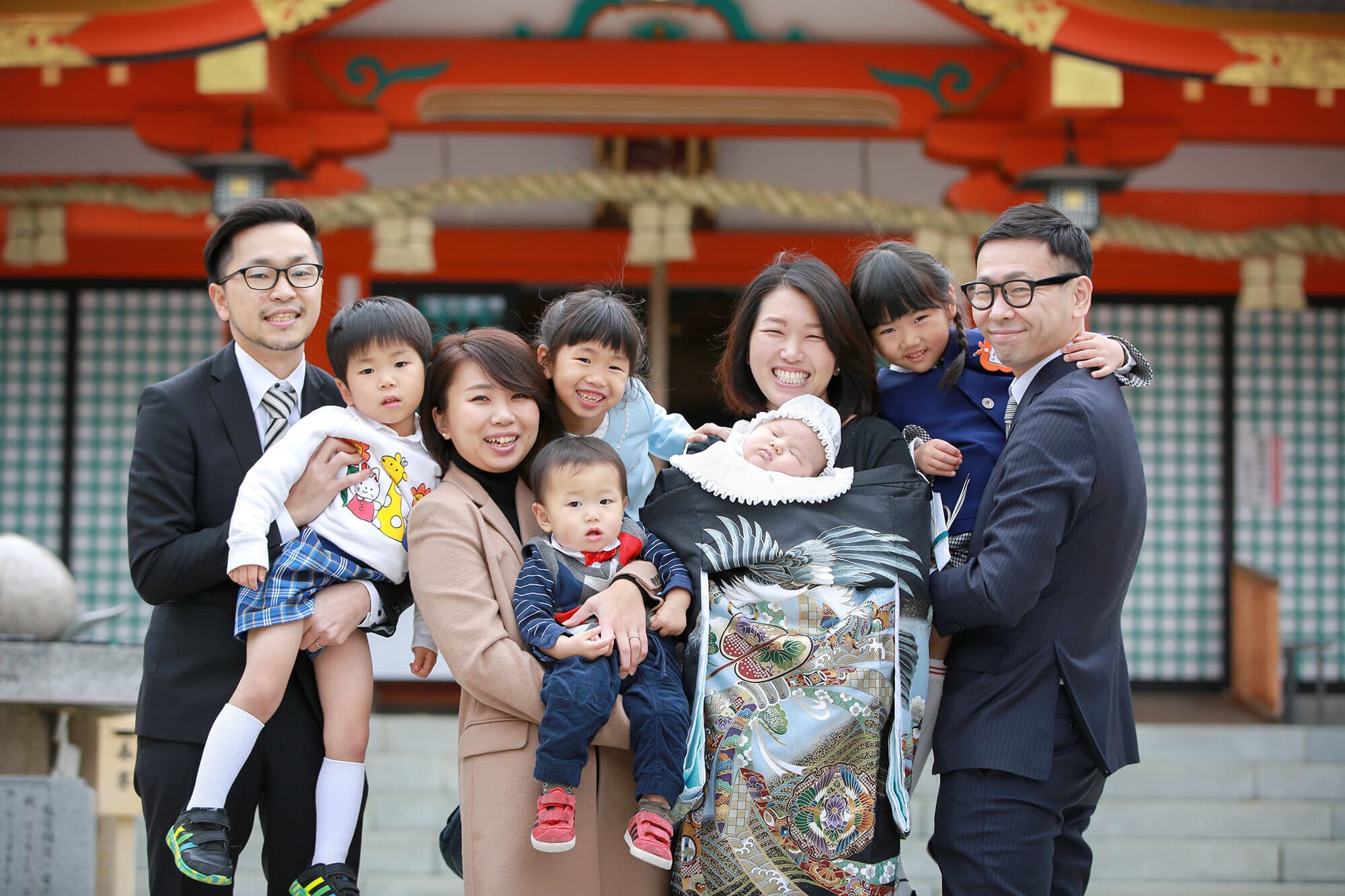 片山神社お宮参り出張撮影