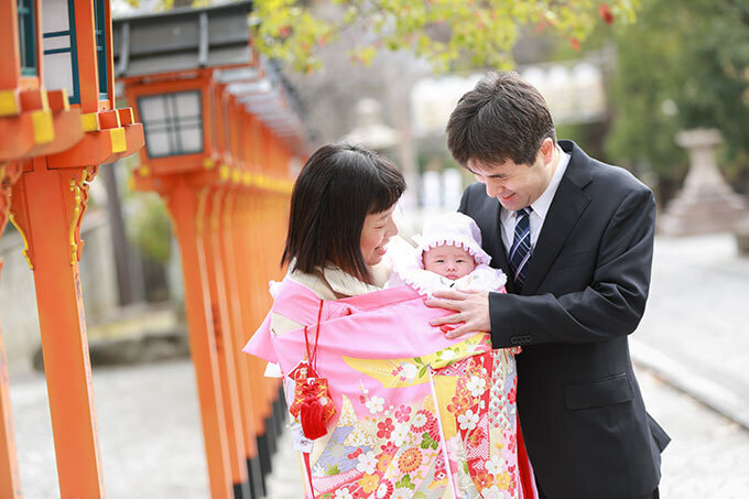 片山神社お宮参り出張撮影