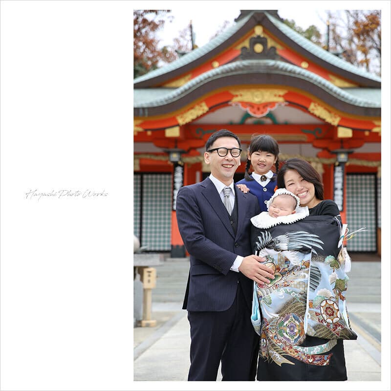 片山神社お宮参り出張撮影