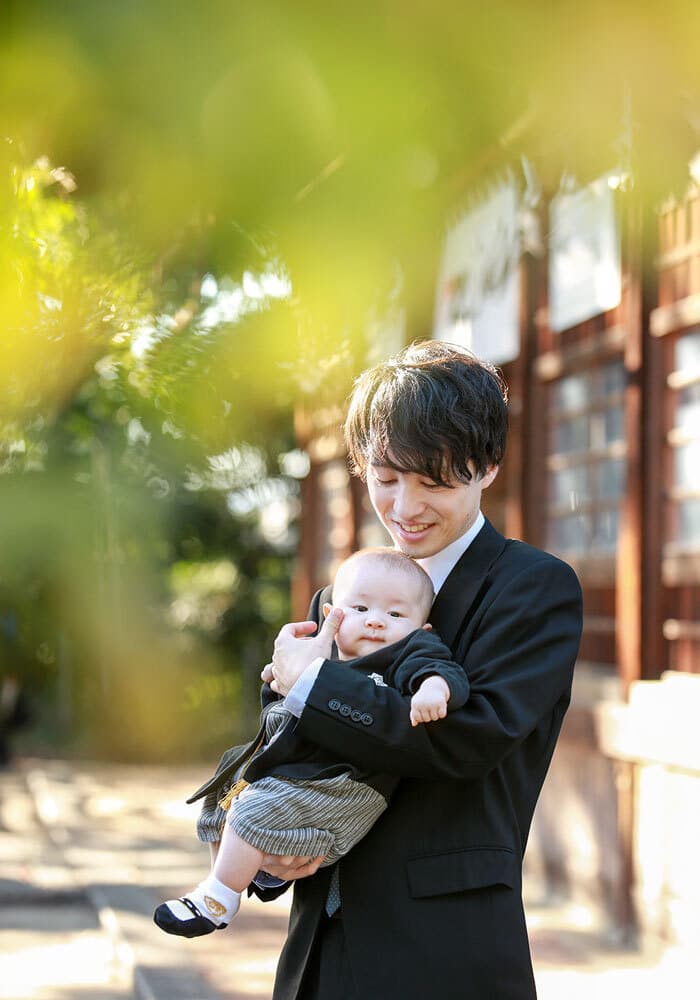 上宮天満宮お宮参り出張撮影