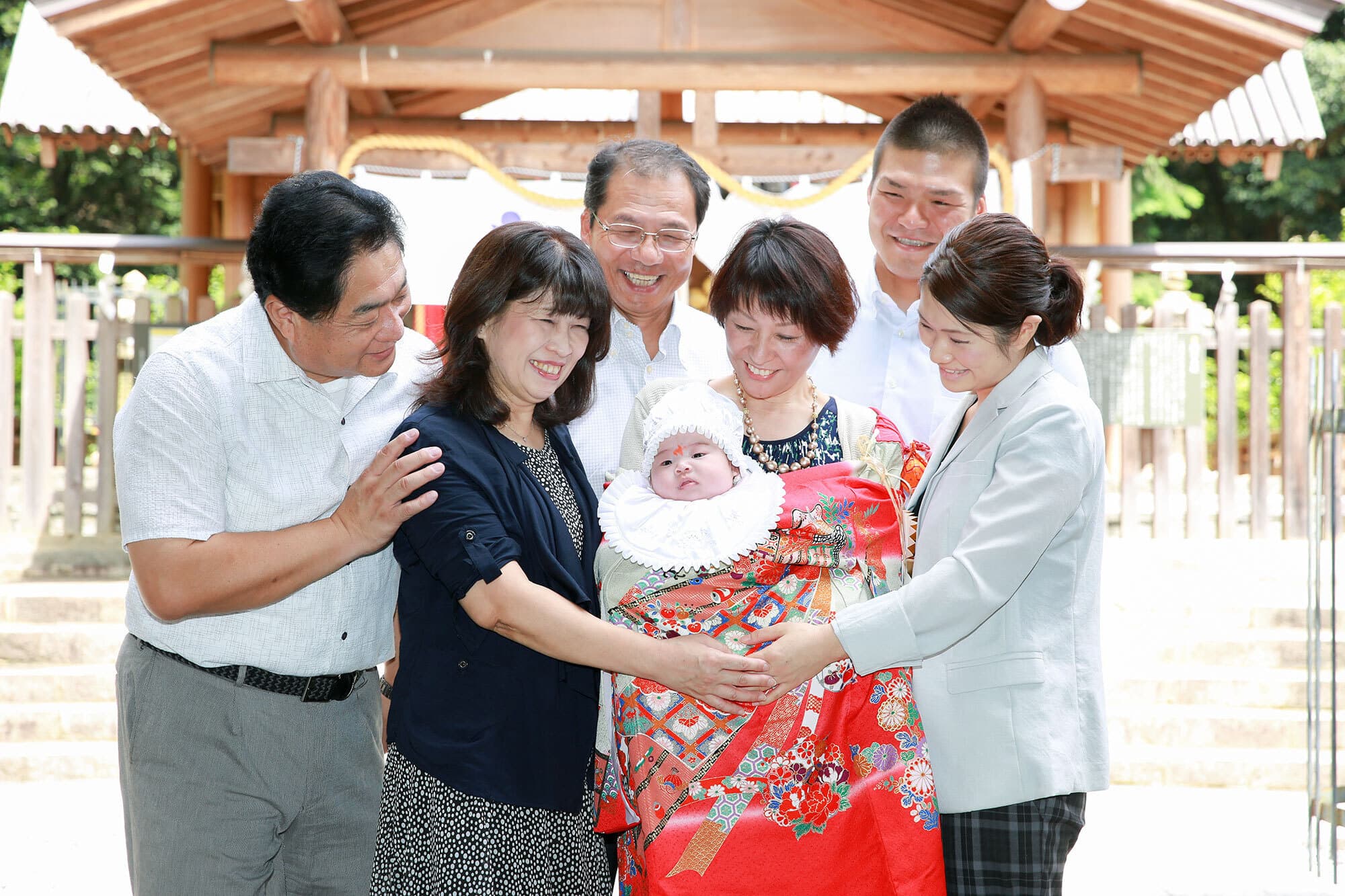 上宮天満宮お宮参り出張撮影