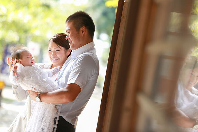 上宮天満宮お宮参り出張撮影