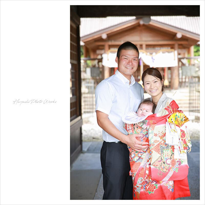 上宮天満宮お宮参り出張撮影