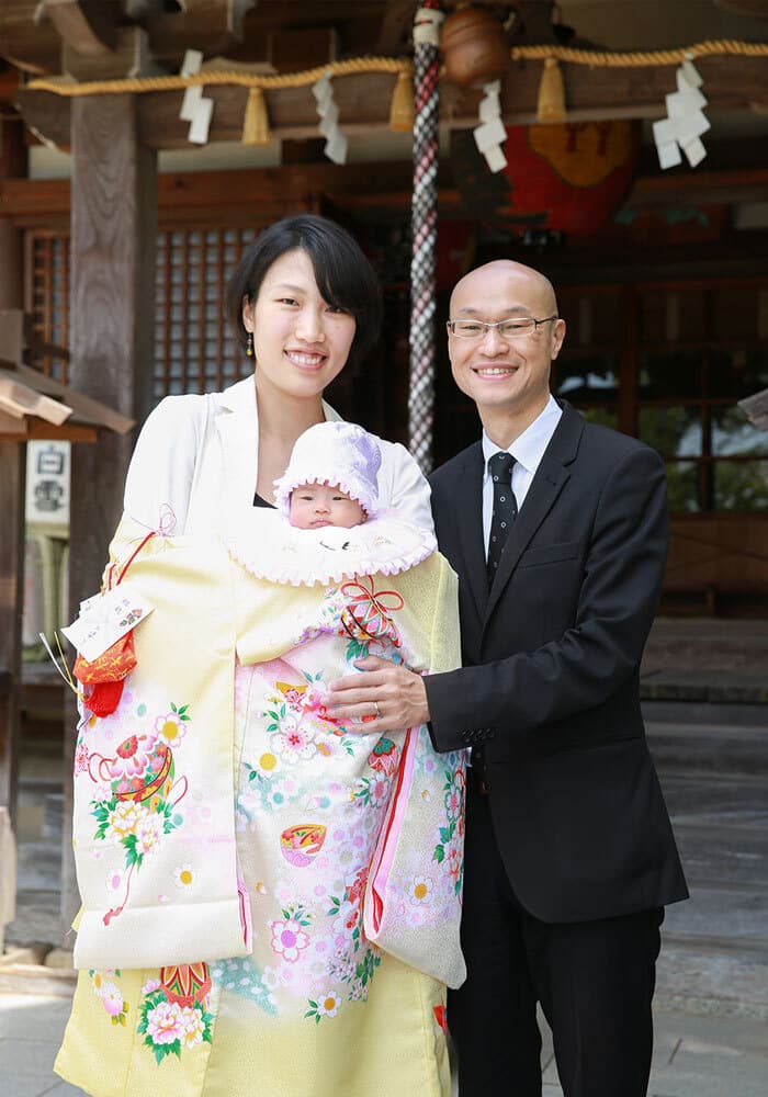 西江寺でお宮参り出張撮影