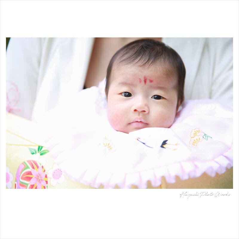 箕面市の西江寺お宮参り出張撮影