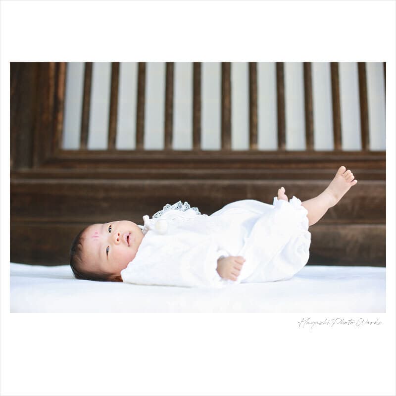 箕面市の西江寺お宮参り出張撮影