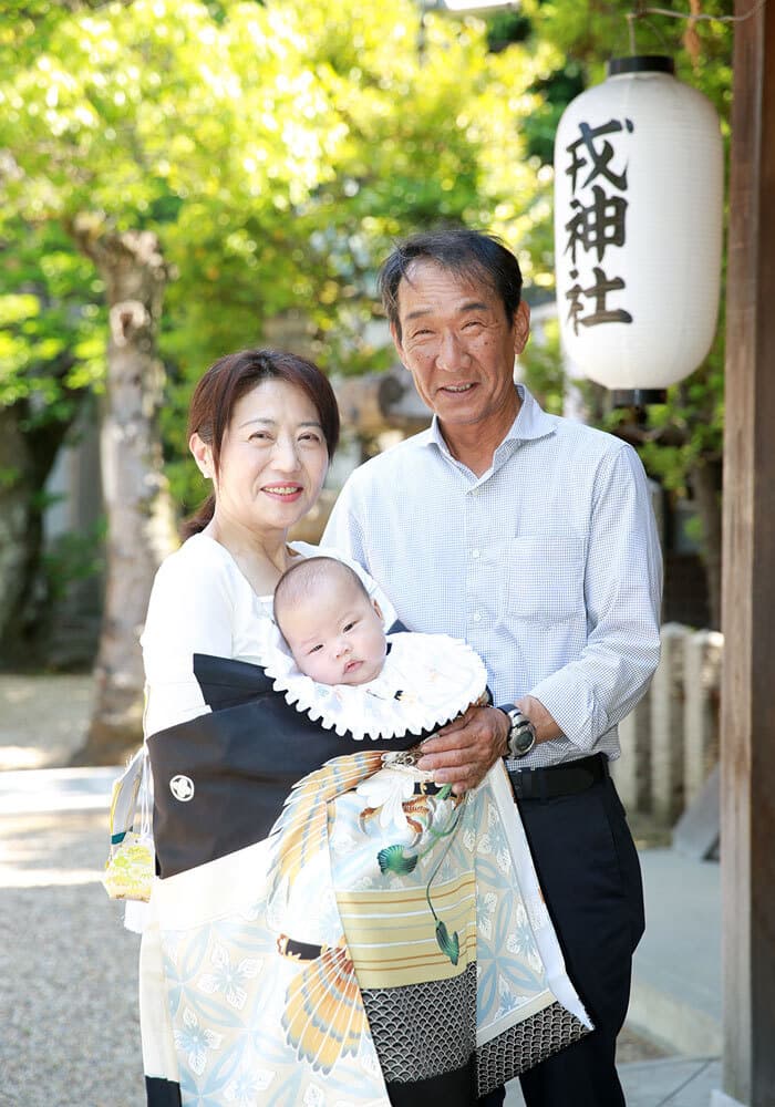 陶荒田神社のお宮参り出張撮影