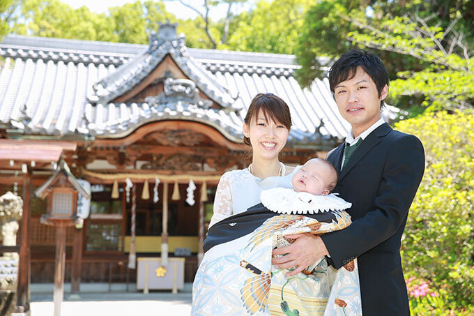 陶荒田神社のお宮参り出張撮影