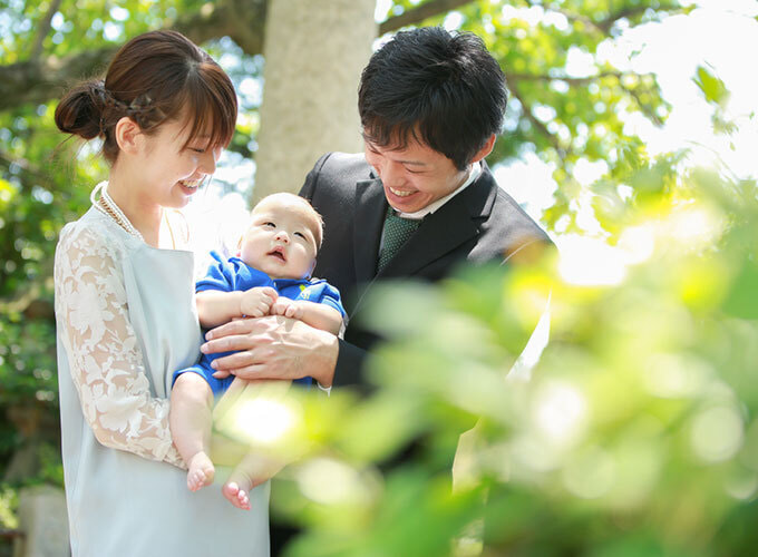 陶荒田神社のお宮参り出張撮影