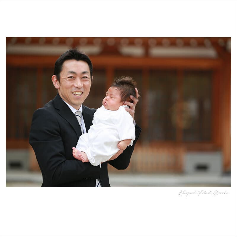 都留彌神社お宮参り出張撮影