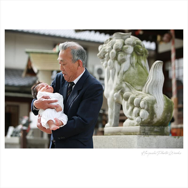都留彌神社お宮参り出張撮影
