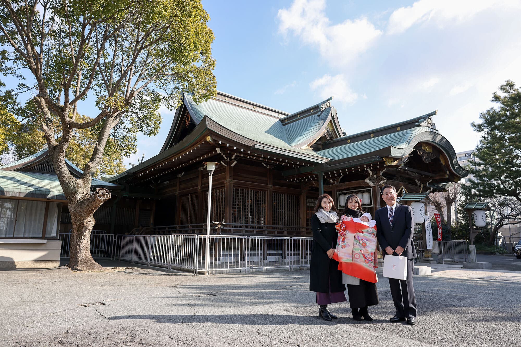海神社お宮参り出張撮影