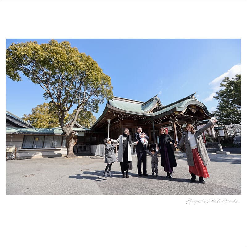 海神社お宮参り出張撮影