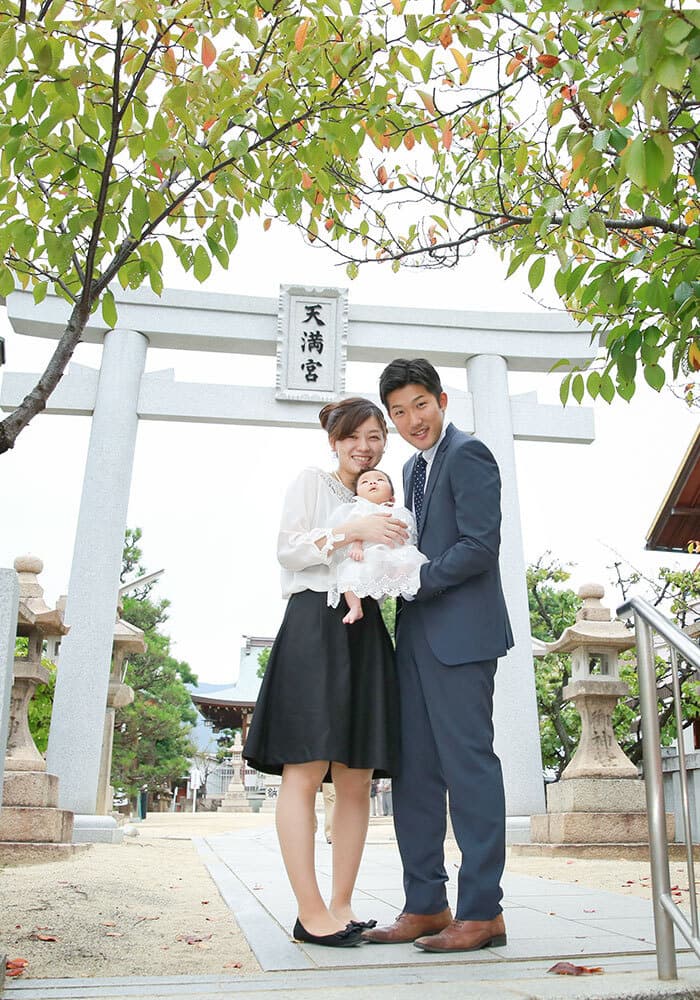 打出天神社のお宮参り出張撮影