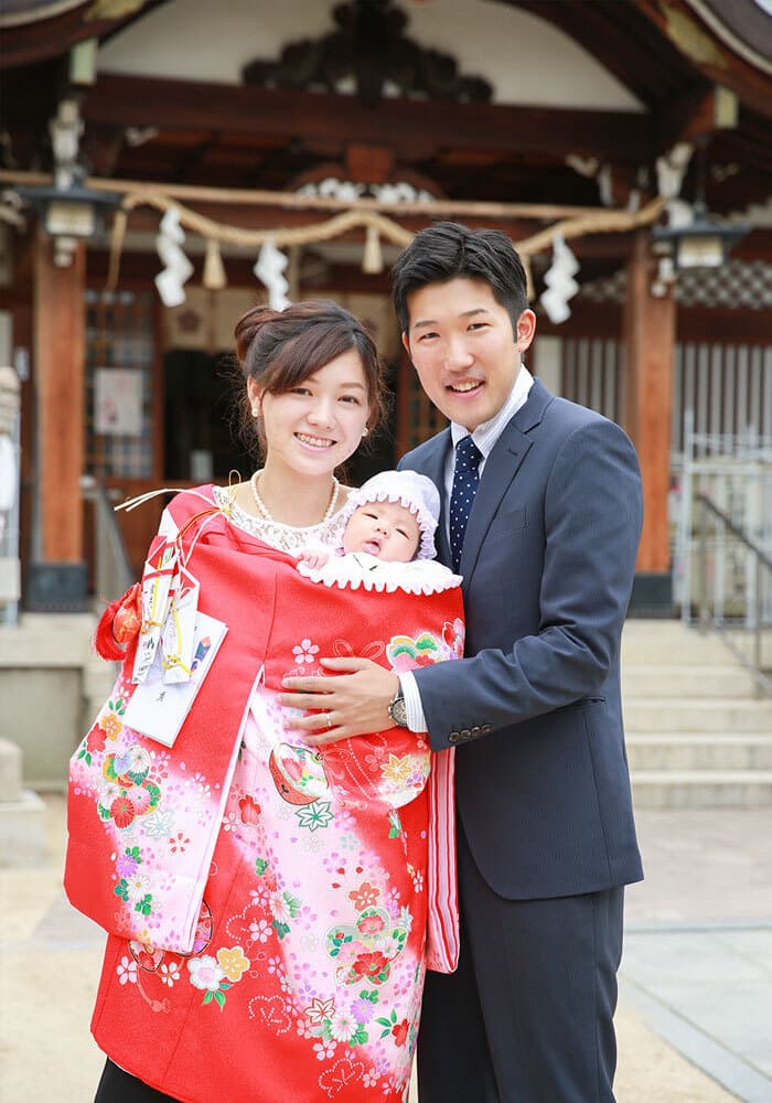 打出天神社のお宮参り出張撮影