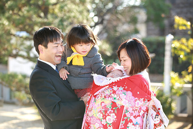 打出天神社のお宮参り出張撮影