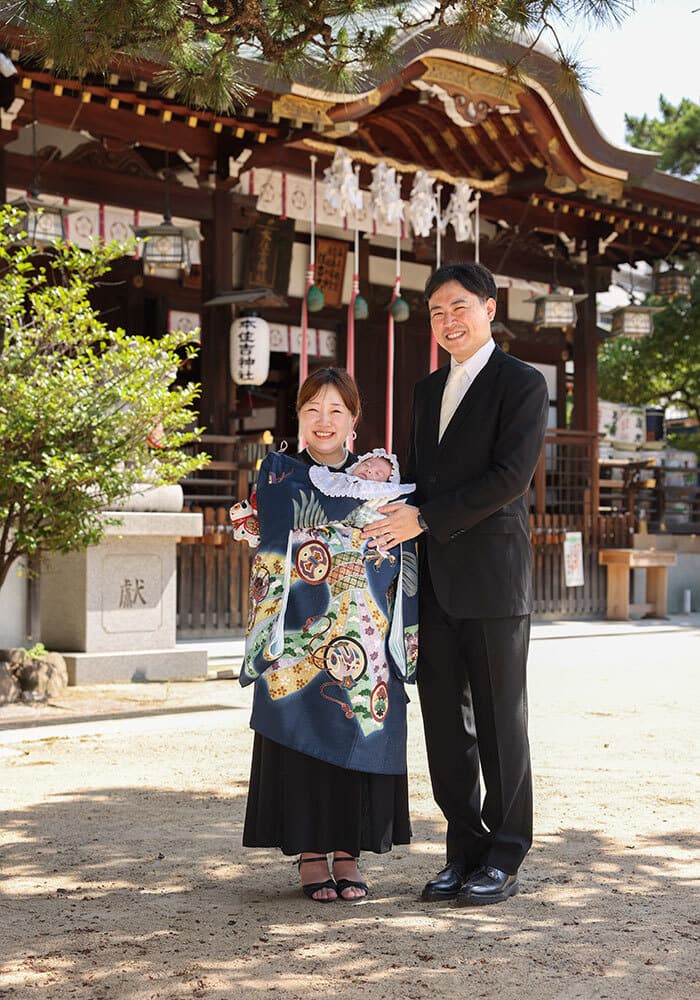 本住吉神社お宮参り出張撮影
