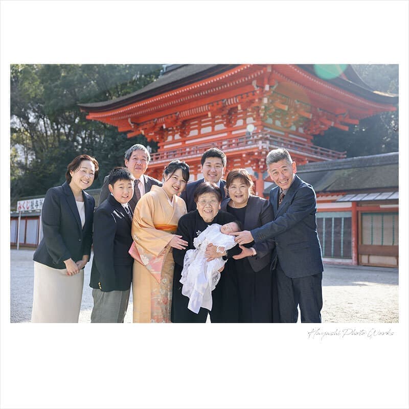 下鴨神社お宮参り出張撮影