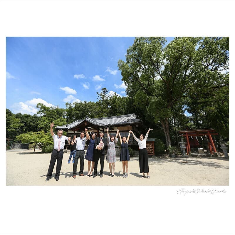 小泉神社お宮参り出張撮影