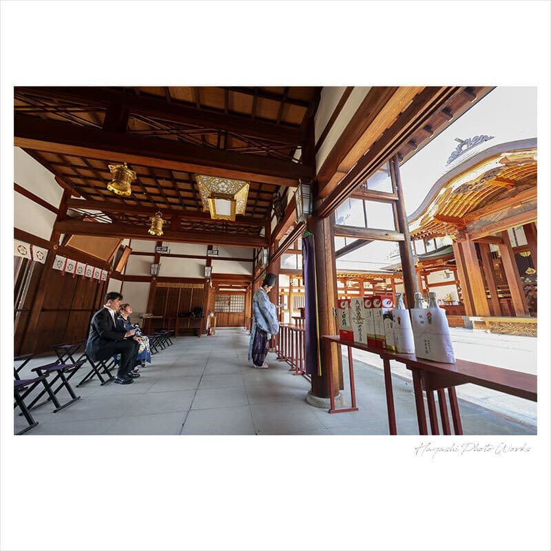 本住吉神社お宮参り出張撮影