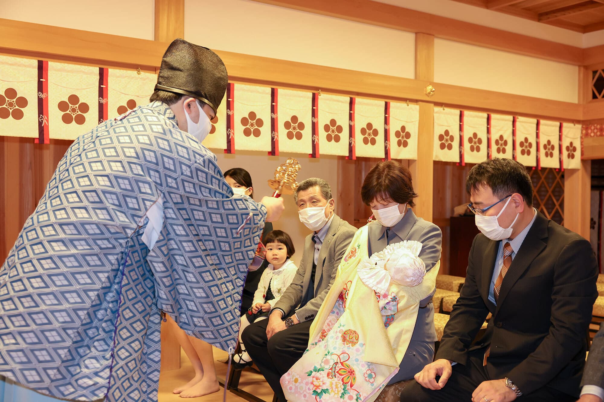 菅生神社お宮参り出張撮影