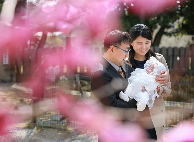 菅生神社お宮参り出張撮影