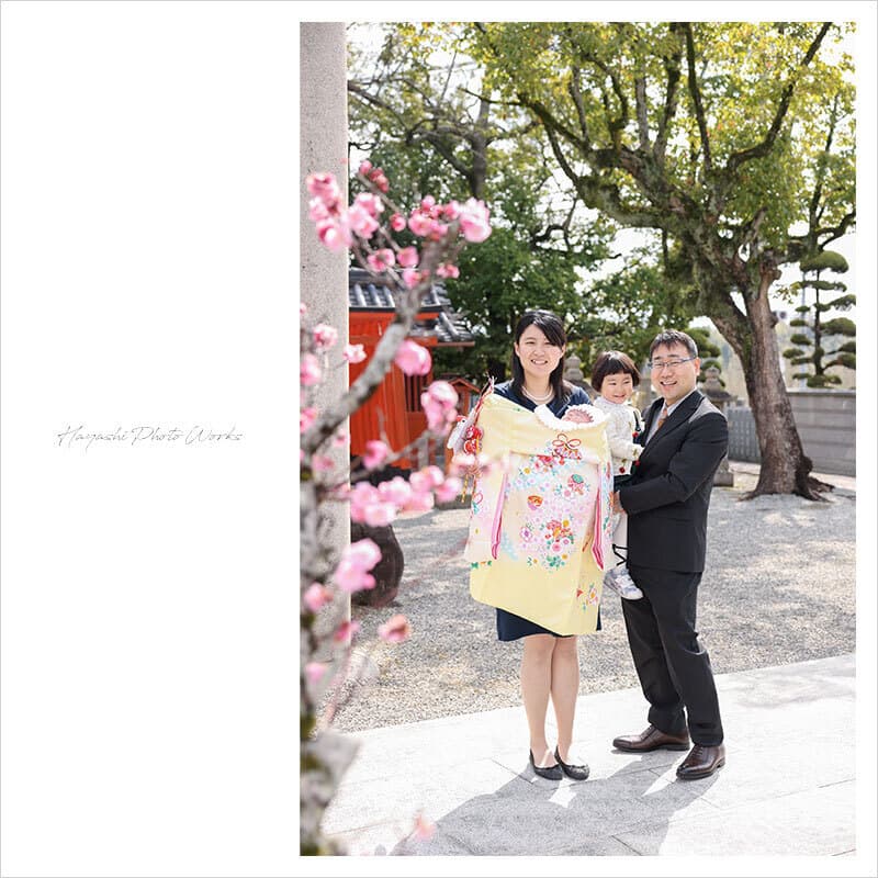 堺市の菅生神社お宮参り出張撮影