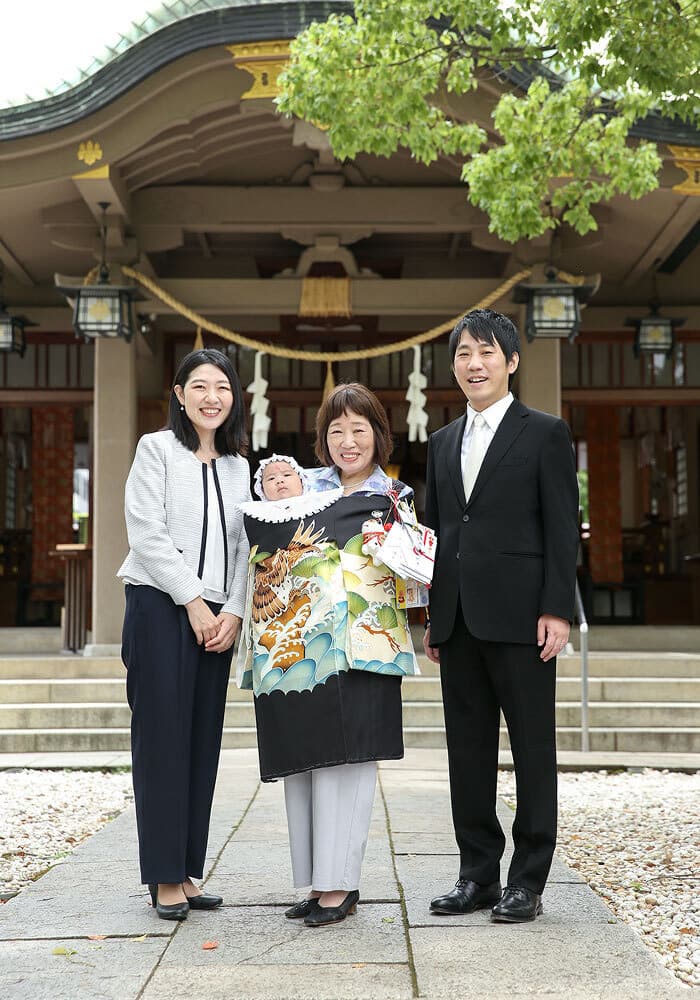 高津宮お宮参り出張撮影