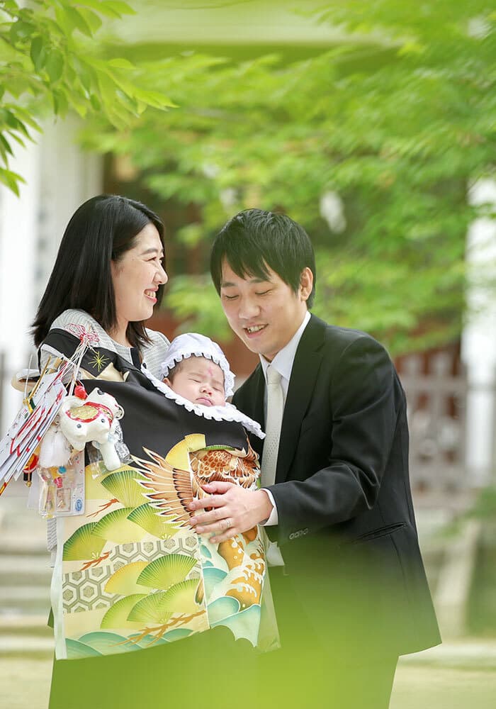 高津宮お宮参り出張撮影